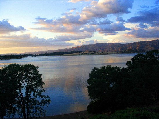 photograph of Lake Berryessa; click for larger photo