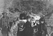 interactive image:  Photo of the MiWok Indians; click for larger photo