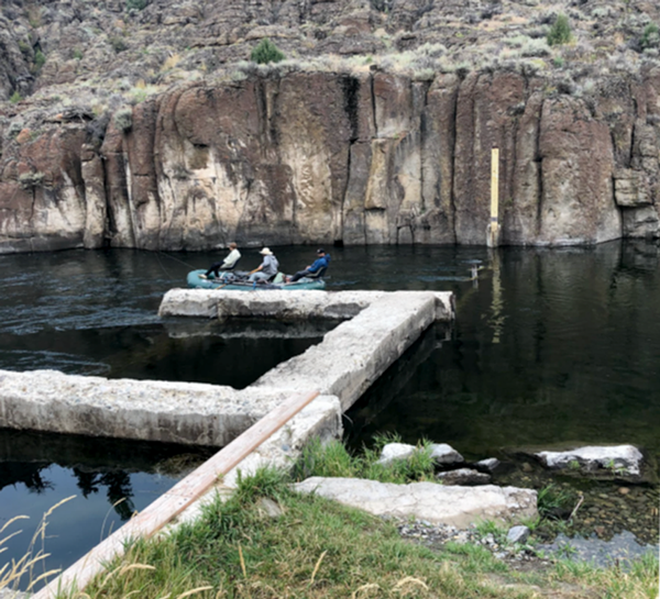 Boaters can now float over Linderman Diversion Dam without dealing with a waterfall or risking damage to their watercraft. 