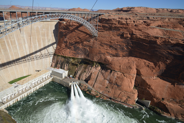 2016 High Flow Experiment at Glen Canyon Dam.