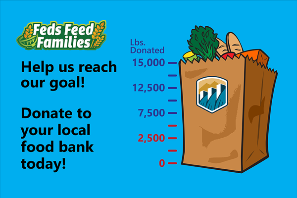 Feds Feed Families donation tracking graphic