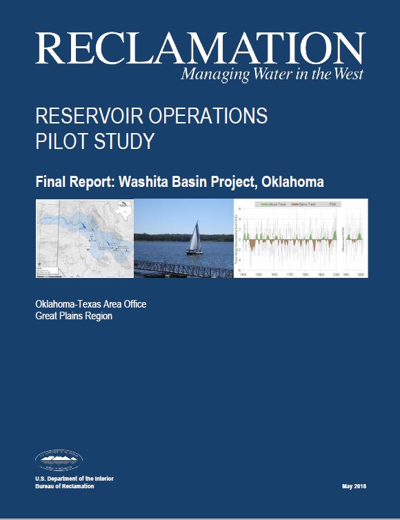 Cover of Washita Basin Project Report.
